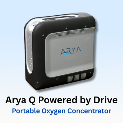Arya Q Powered by Drive Portable Oxygen Concentrator