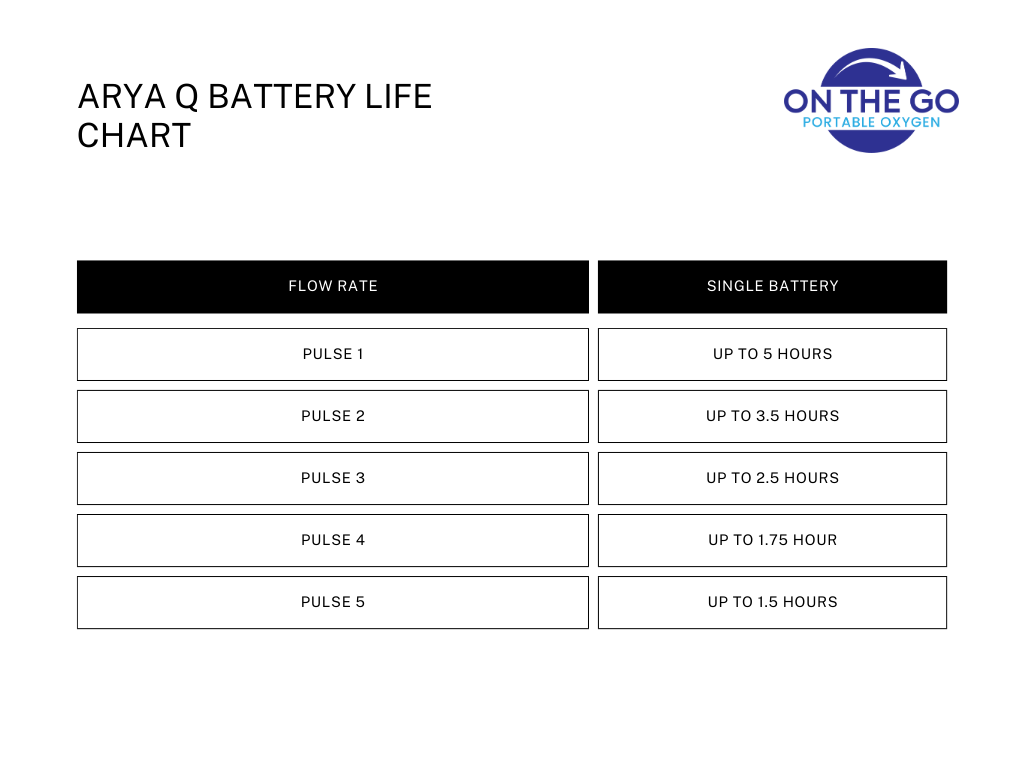 Arya Q Powered by Drive Portable Oxygen Concentrator